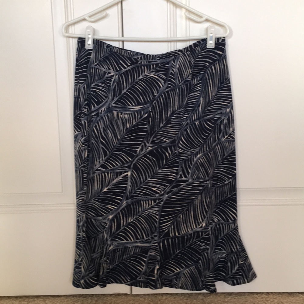 Skirt Blue Pattern